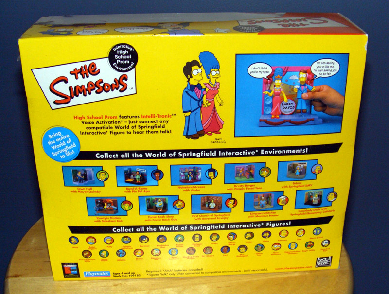 simpson playset